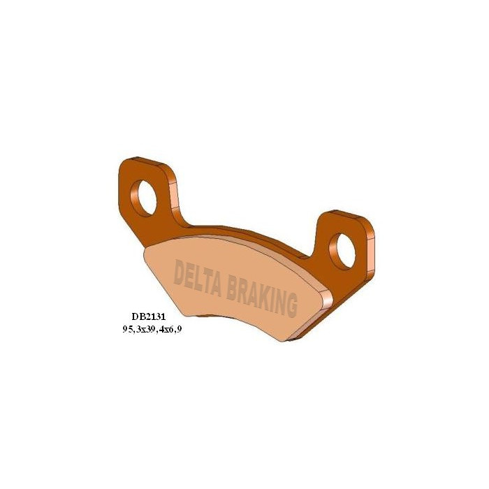 DELTA BRAKING brake pads KH398 CAN-AM DS 450 '08-'14 rear - replaced DB2131MX-D and DB2131QD-D