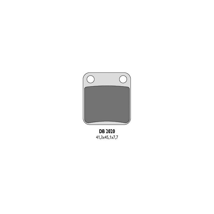DELTA BRAKING brake pads KH54 - replaced DB2020MX-D and DB2020QD-D