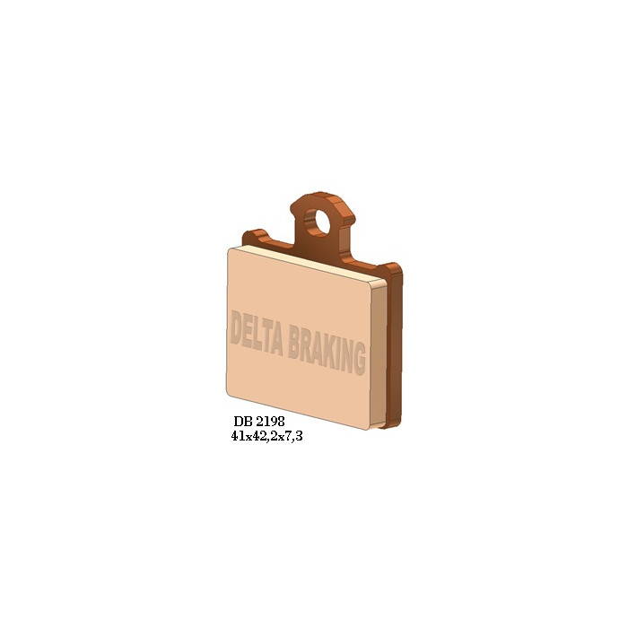 DELTA BRAKING brake pads KH602 KTM SX85`11-18 rear - replaced DB2198MX-D and DB2198QD-D