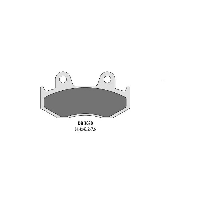 DELTA BRAKING brake pads KH92, KH323 - replaced DB2080MX-N and DB2080QD-N