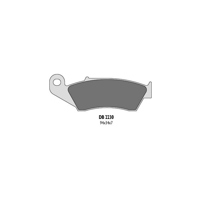 DELTA BRAKING brake pads KH185 front CR / KX / RM / YZ - replaced DB2230MX-N and DB2230QD-N