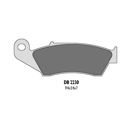 DELTA BRAKING brake pads KH185 front CR / KX / RM / YZ - replaced DB2230MX-N and DB2230QD-N