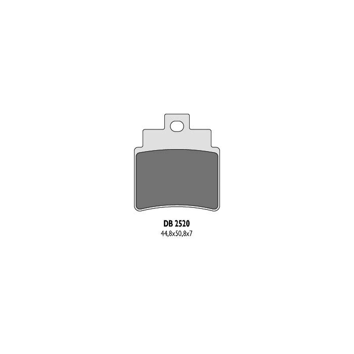 DELTA BRAKING brake pads KH355 KYMCO 250 / 300, SYM - replaced DB2520QD-D