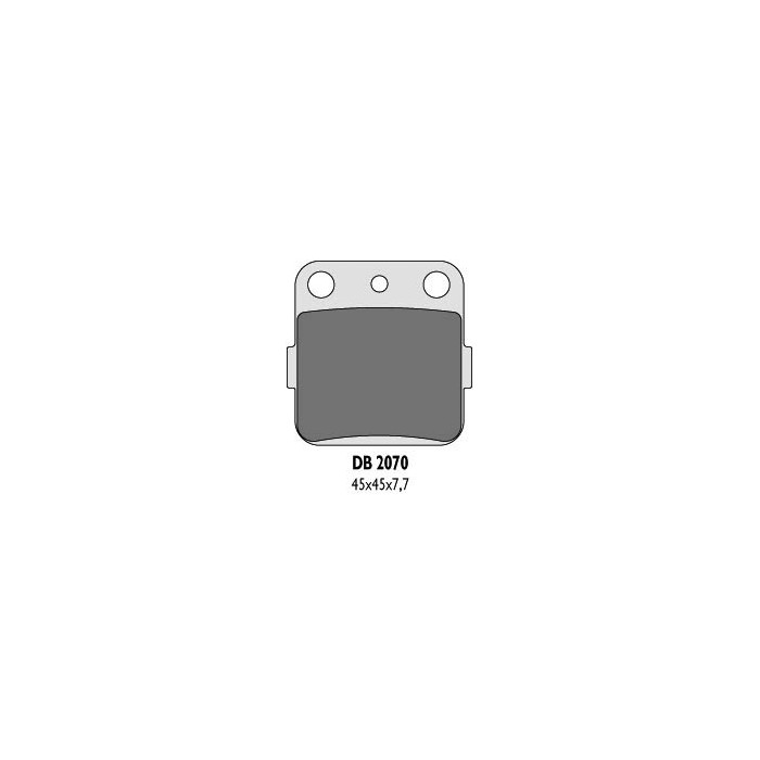 DELTA BRAKING stabdžių kaladėlės KH84 - pakeistas DB2070MX-N ir DB2070QD-N
