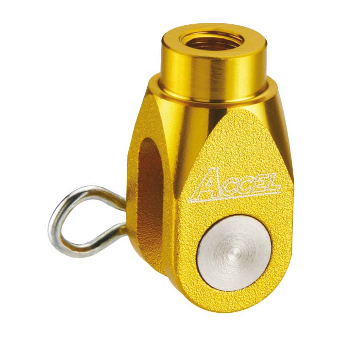 ACCEL REAR BRAKE CYLINDER AXLE END HONDA CRF gold color