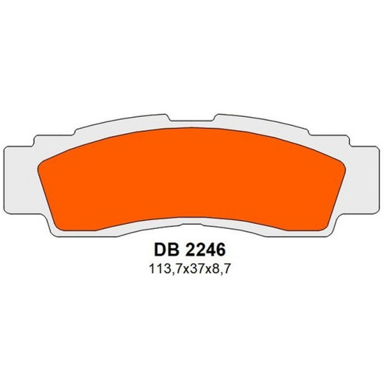 DELTA BRAKING brake pads front KH676 YAMAHA YXF 1000R WOLVERINE '21-'22, YXZ 1000R '16-'22