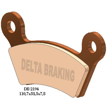 DELTA BRAKING stabdžių kaladėlės galas KH473 CAN-AM SPYDER 1000 '08-'12