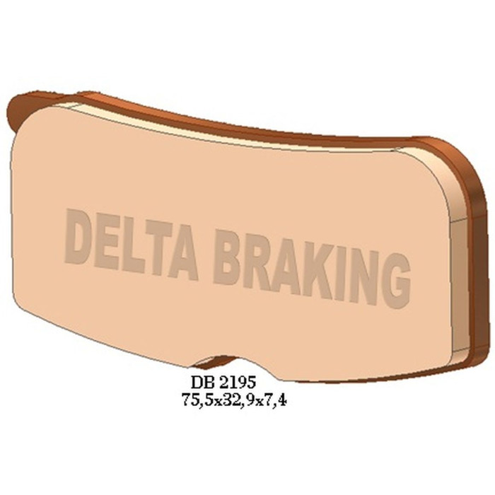 DELTA BRAKING brake pads front KH474 CAN-AM SPYDER 1000 '08-'12