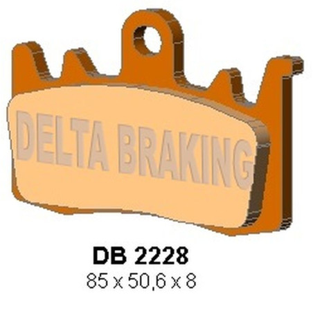 DELTA BRAKING stabdžių kaladėlės priekis KH630 APRILIA TUONO 1000 / 1100 '13-'16, CAPONORD 1200 '13-'17, BMW F 800 / 900R '15-'2