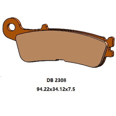 DELTA BRAKING brake pads front KH755 FANTIC XX 125, XEF / XXF 250 / 450, XEX 250 '21-'22, YAMAHA WR / YZ 250F / 450F '