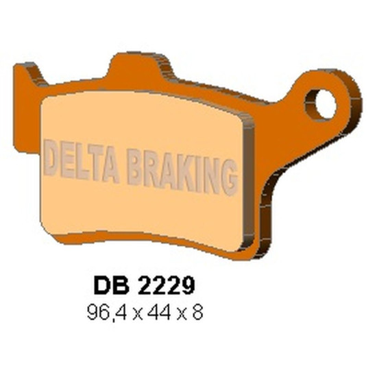 DELTA BRAKING brake pad end KH631 CAN-AM SPYDER 1000 '13-'21, SPYDER 1330 '15-'21