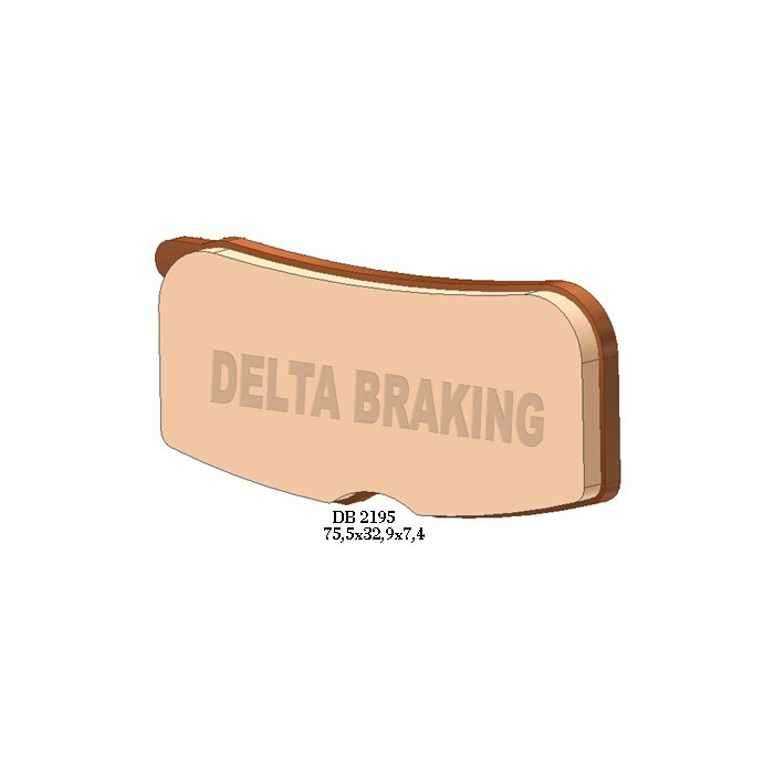 DELTA BRAKING brake pads KH474 CAN-AM SPYDER RS / RS-S / RT / RT LTD / RT-S '10-12, RS SE5 / SM5 '08-09 front STRONA k