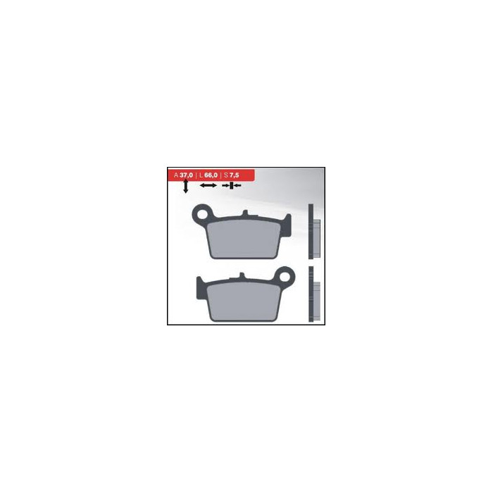 BRENTA brake pads KH367 Metallic sinter (gold color) (FT 4101)