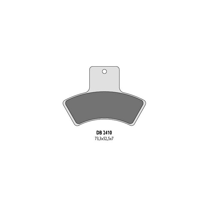 DELTA BRAKING brake pads KH270 QUADZILLA - replaced DB2410MX-D and DB2410QD-D