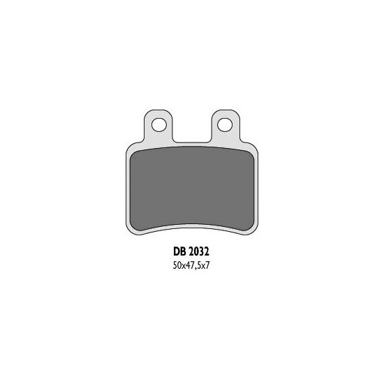 DELTA BRAKING brake pads KH350 - replaced DB2032MX-D