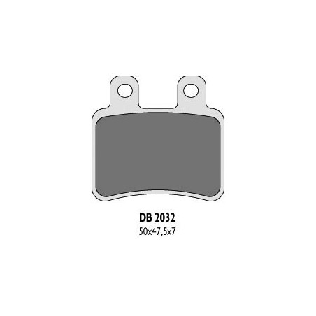 DELTA BRAKING brake pads KH350 - replaced DB2032MX-D