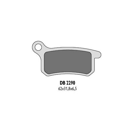 DELTA BRAKING brake pads KH357 KTM SX65 / 85 rear - replaced DB2290MX-N and DB2290QD-N