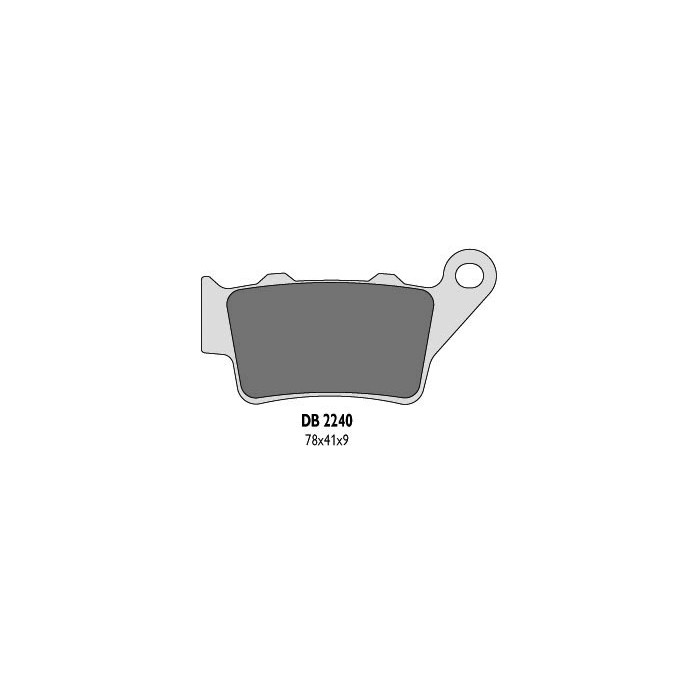 DELTA BRAKING brake pads KH208 rear BREMBO (KTM) - replaced DB2240MX-N and DB2240QD-N