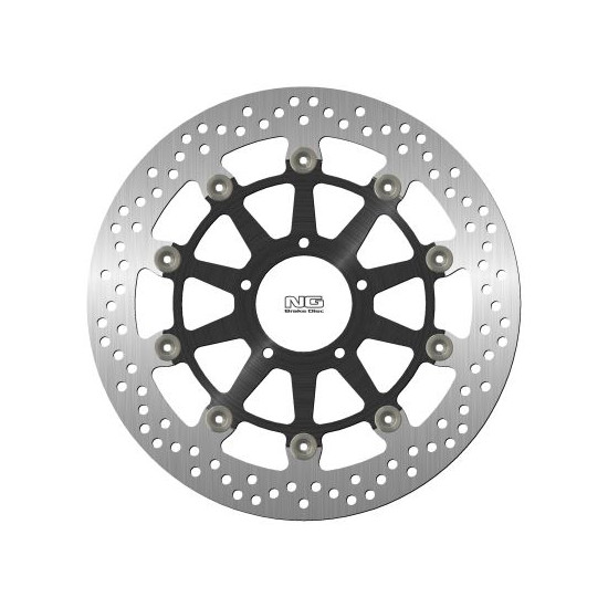 NG brake disc front DUCATI DARK '15-16, DIAVEL '11-18, HYPERMOTARD '13-18 (320X72X5mm) (5X8,5mm) floating (ALUMINUM
