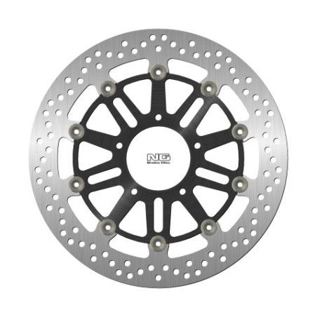 NG brake disc front MV AUGUSTA BRUTALE '05-20, F4 '07-19 (320X80X5mm) (5X8,5mm) floating (ALUMINUM CENTER)
