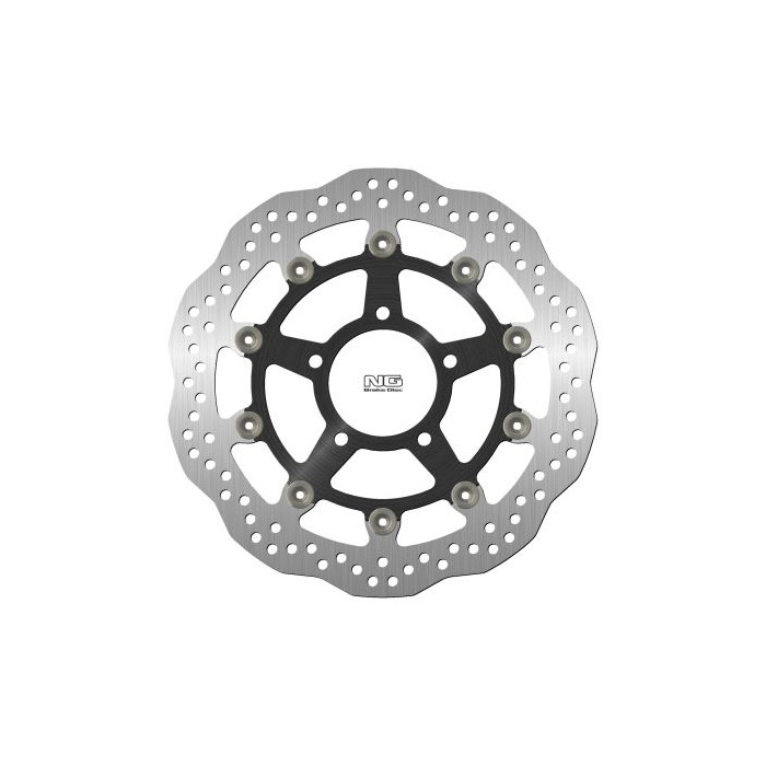 NG brake disc front TRIUMPH DAYTONA / SPEED FOUR / TT '00-06 (310X78X5mm) (5X10,5mm) WAVE floating (ALUMINUM CENTER)