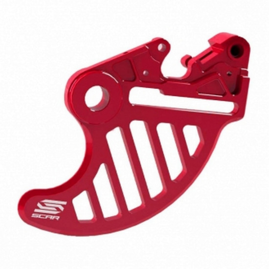 SCAR RACING rear brake disc guard BETA RR XTRAINER color red