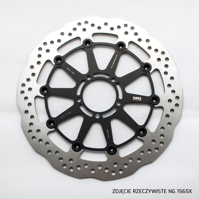 NG brake disc front KTM SUPER DUKE 1290 R ABS '14-'22, GT ABS '16 (320X64X5) (5X8,5mm) WAVE