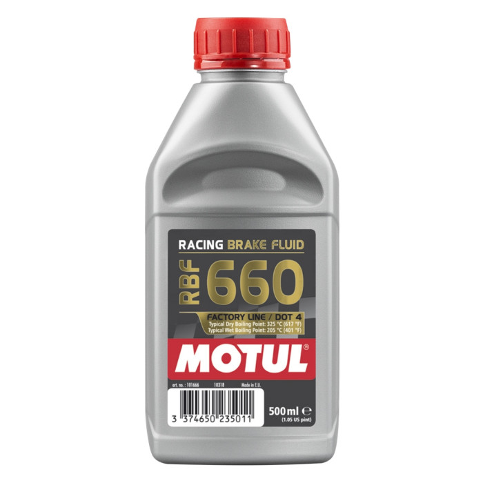 MOTUL brake fluid RACING RBF 660 FACTORY LINE 0.5L (synthetic)