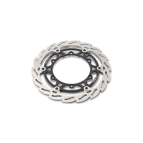MOTO-MASTER front brake disc FACTORY RACING floating 260mm O260 (ALU CENTER) KTM, HUSABEG KTM, Husaberg