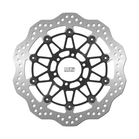 NG stabdžių diskas priekis KTM 950 / 990 SMR / SMT '05-14 (305X64X5,0mm) (6X8,5mm) WAVE plaukiojantis