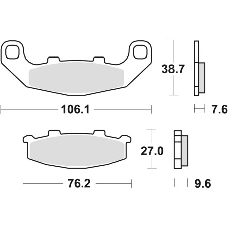 NEWFREN brake pads KH123
