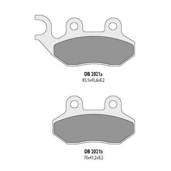 DELTA BRAKING brake pads KH264