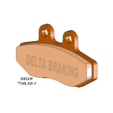 DELTA BRAKING stabdžių kaladėlės KH393