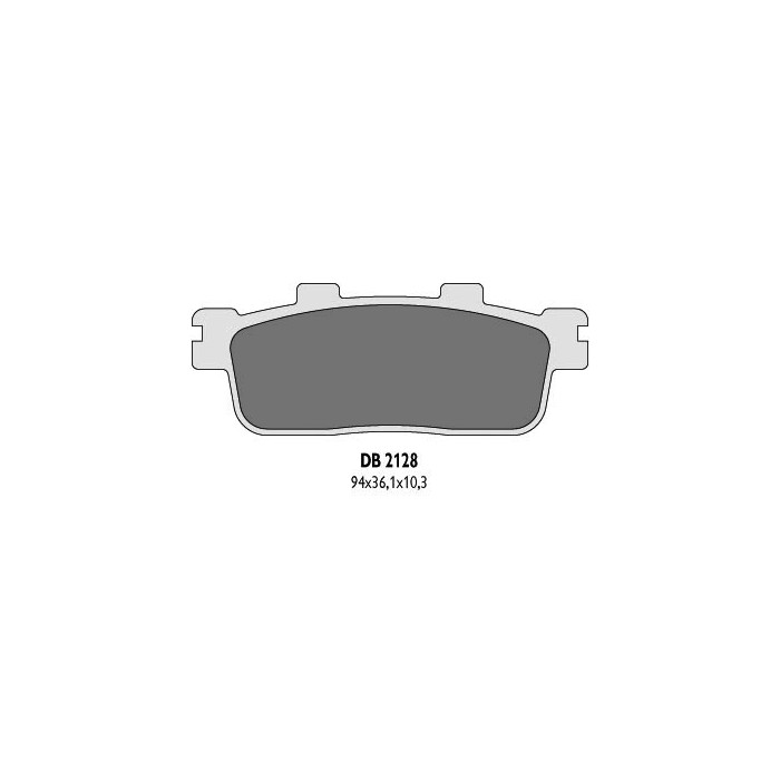 DELTA BRAKING brake pads KH427 for scooters DAELIM, KYMCO, SYM, TGB rear