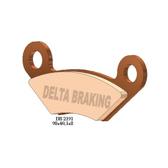 DELTA BRAKING brake pads KH483 QUADZILLA