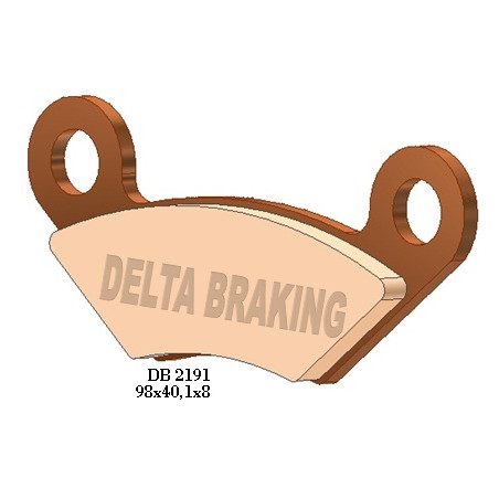 DELTA BRAKING brake pads KH483 QUADZILLA