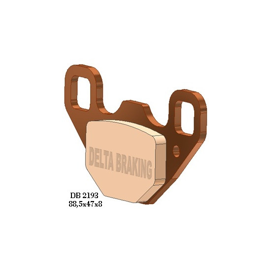 DELTA BRAKING brake pads KH489 POLARIS RZR 170 '09-'14 rear