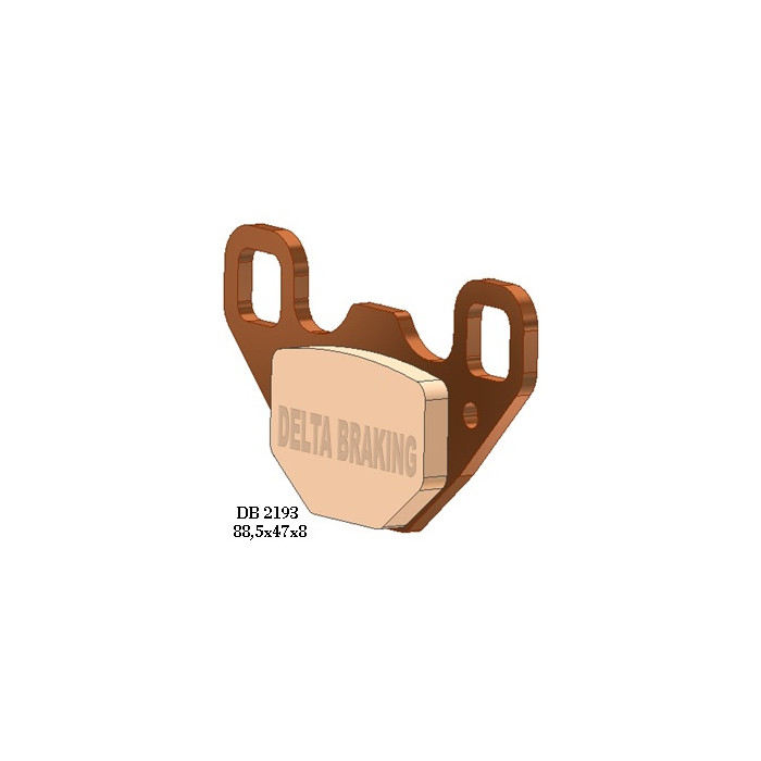 DELTA BRAKING brake pads KH489 POLARIS RZR 170 '09-'14 rear