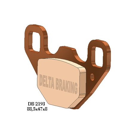 DELTA BRAKING brake pads KH489 POLARIS RZR 170 '09-'14 rear