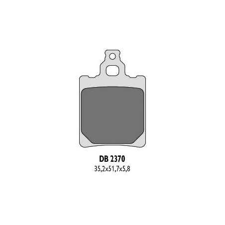 DELTA BRAKING brake pads KH60 KH337 KTM SX60 / 65`00-03