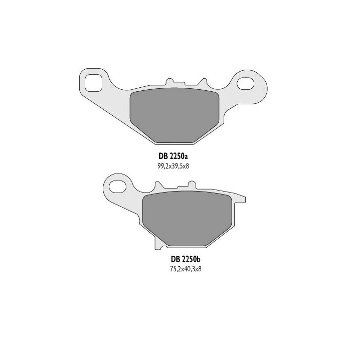 DELTA BRAKING brake pads KH230, KH396
