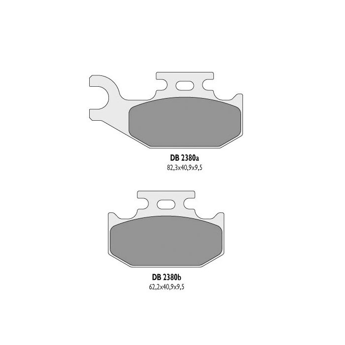 DELTA BRAKING brake pads KH317 ATV