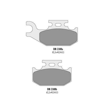 DELTA BRAKING brake pads KH317 ATV
