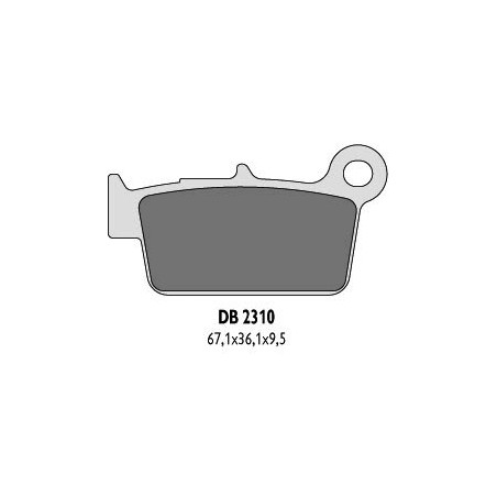 DELTA BRAKING brake pads KH367 rear KXF / RMZ / YZ / YZF