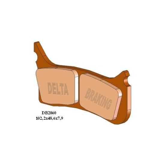 DELTA BRAKING brake pads KH406 SUPERMOTO FRONT