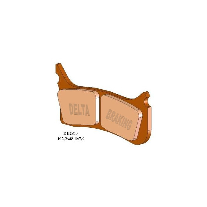 DELTA BRAKING brake pads KH406 SUPERMOTO FRONT
