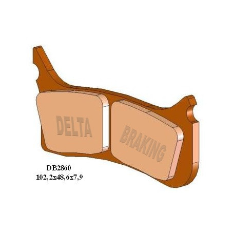 DELTA BRAKING brake pads KH406 SUPERMOTO FRONT
