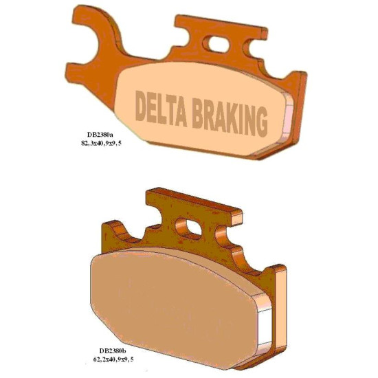 DELTA BRAKING brake pads KH414