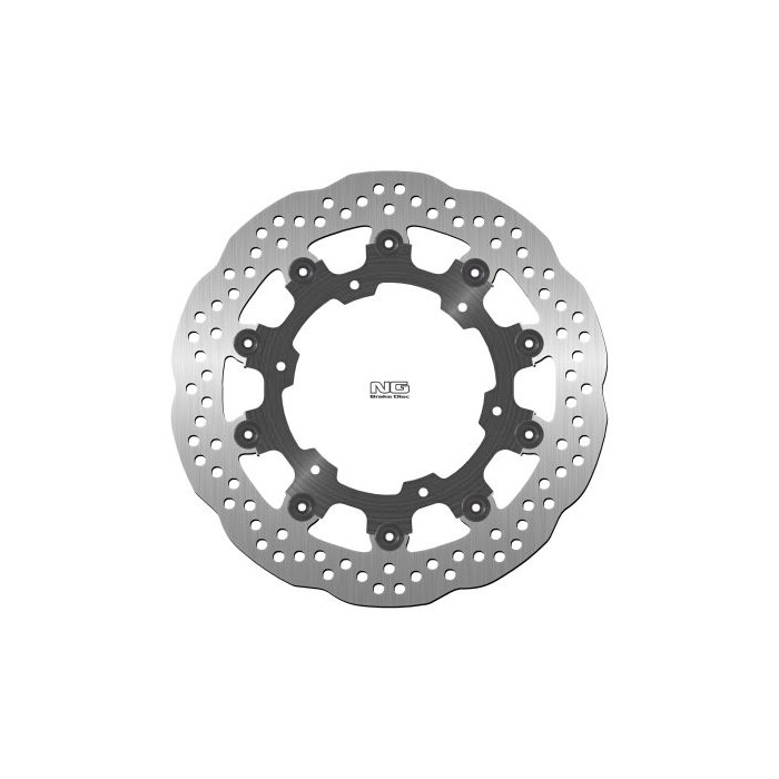 NG brake disc front YAMAHA XV1600 WILD STAR '99-04, XVZ1300 '99-01 (298X132X5mm) (6X10,5mm) WAVE floating