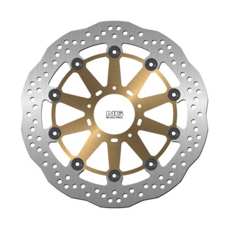 NG brake disc front DUCATI 749 / 848 / 999 / 1000 / 1100 '02-17 (320X72X4,5mm) (5X8,5mm) WAVE floating